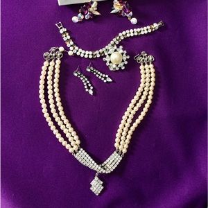 Vintage costume jewelry